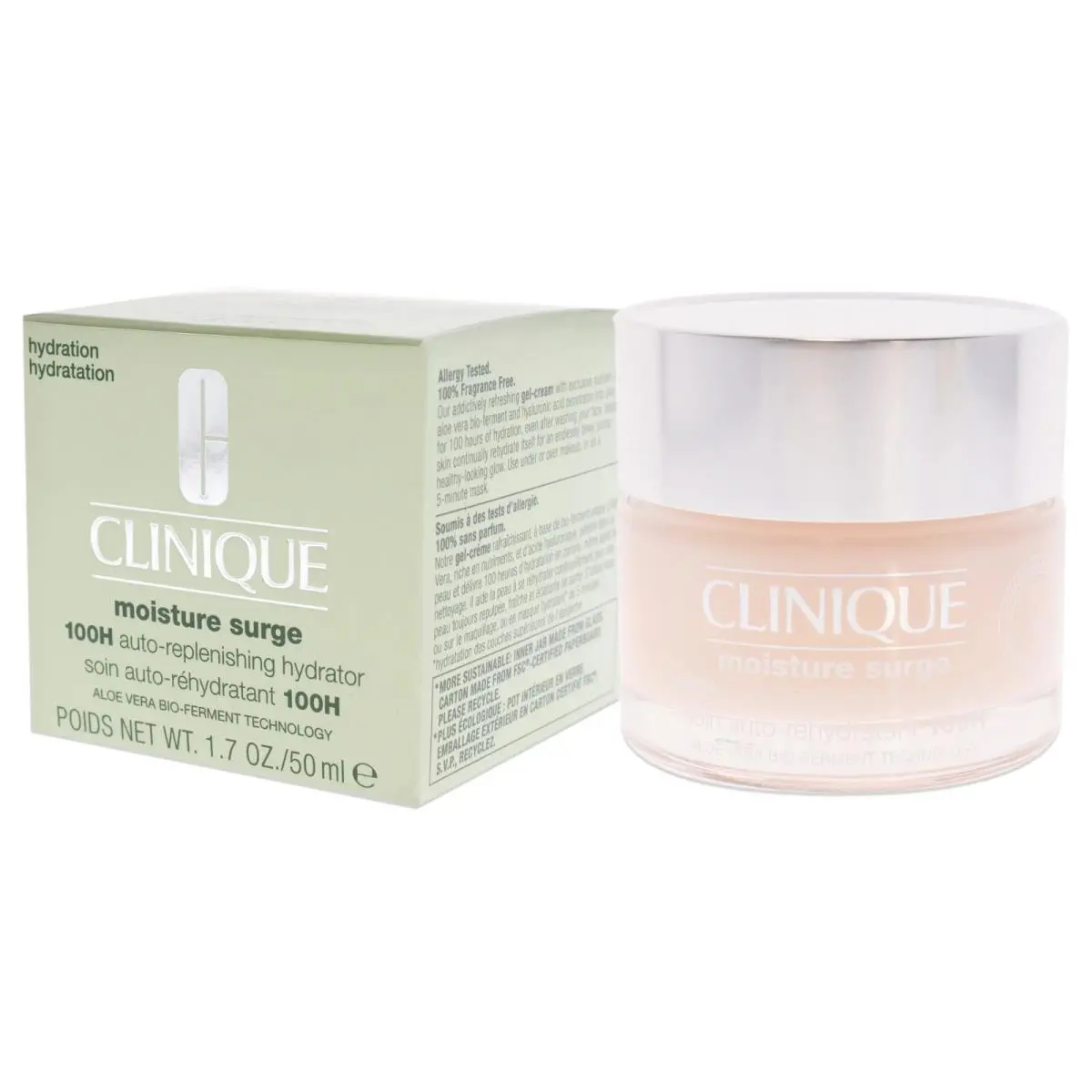 Clinique Moisture Surge 100H Auto-replenishing Hydrator Moisturizer 1.7 oz