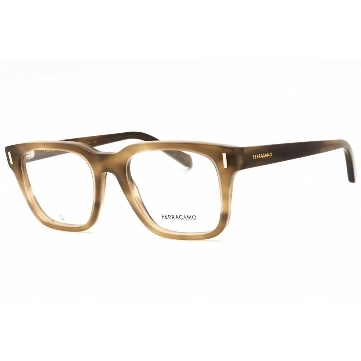 Salvatore Ferragamo SF2996 319 Striped Khaki 54mm Eyeglasses