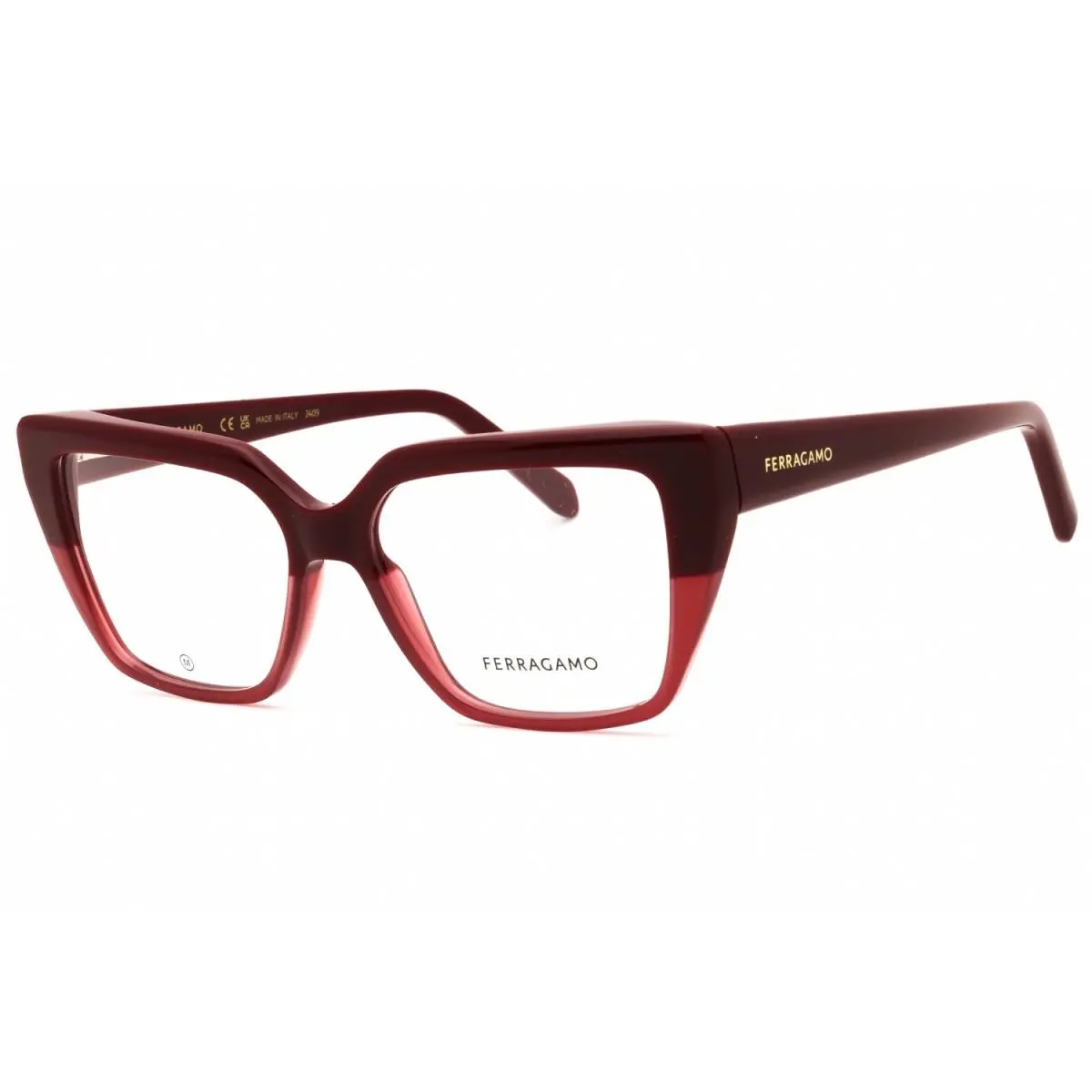 Salvatore Ferragamo SF2971 601 Eyeglasses Burgundy Frame 53mm