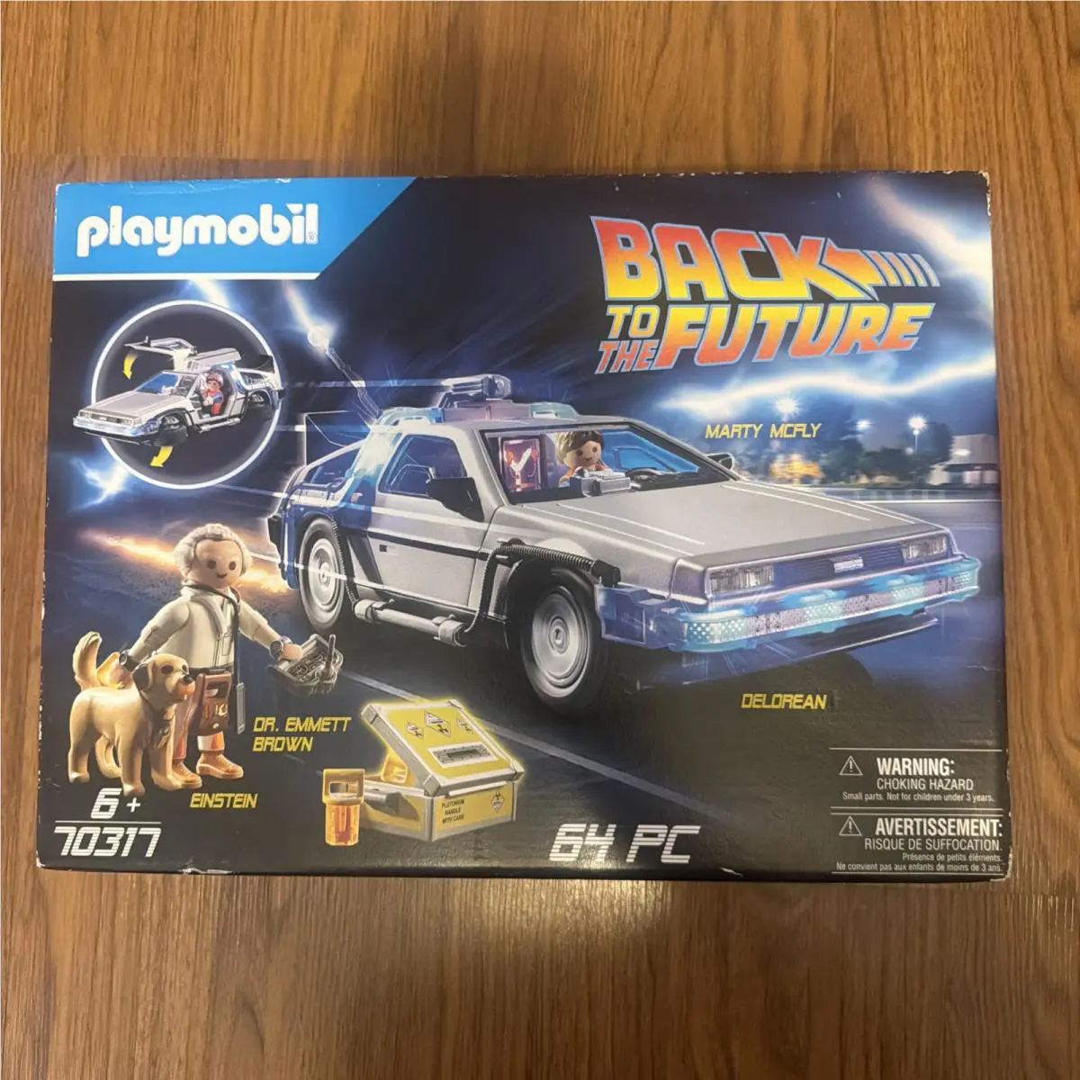 Playmobil Back To The Future Delorean 70459