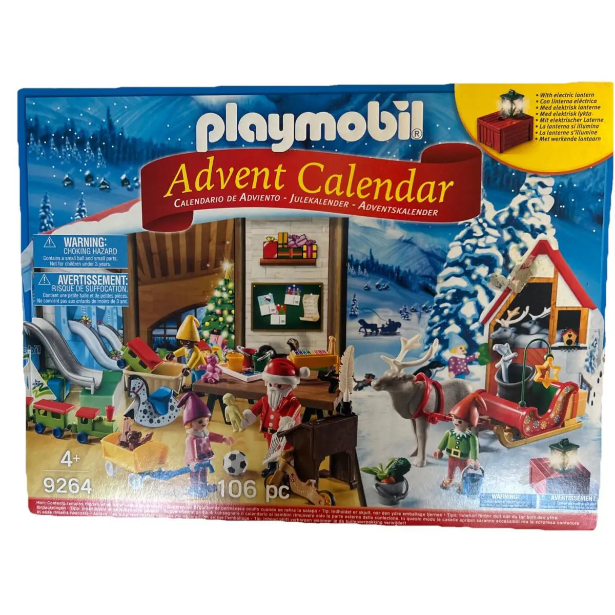 Playmobil Advent Calendar Santa`s Workshop 2017 9264 Retired