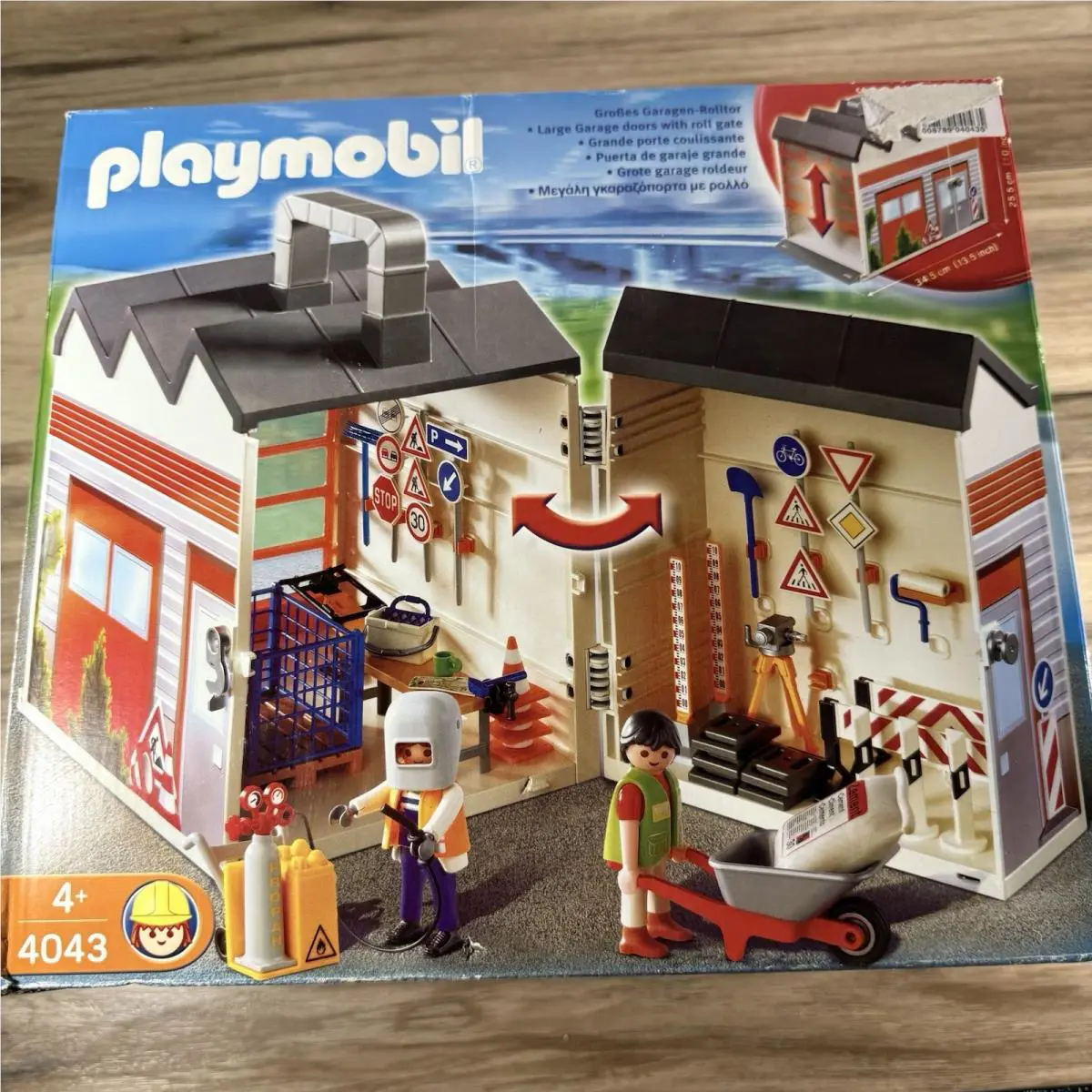 Playmobil 4043 Take-along Construction Playmobil Builders Retired European