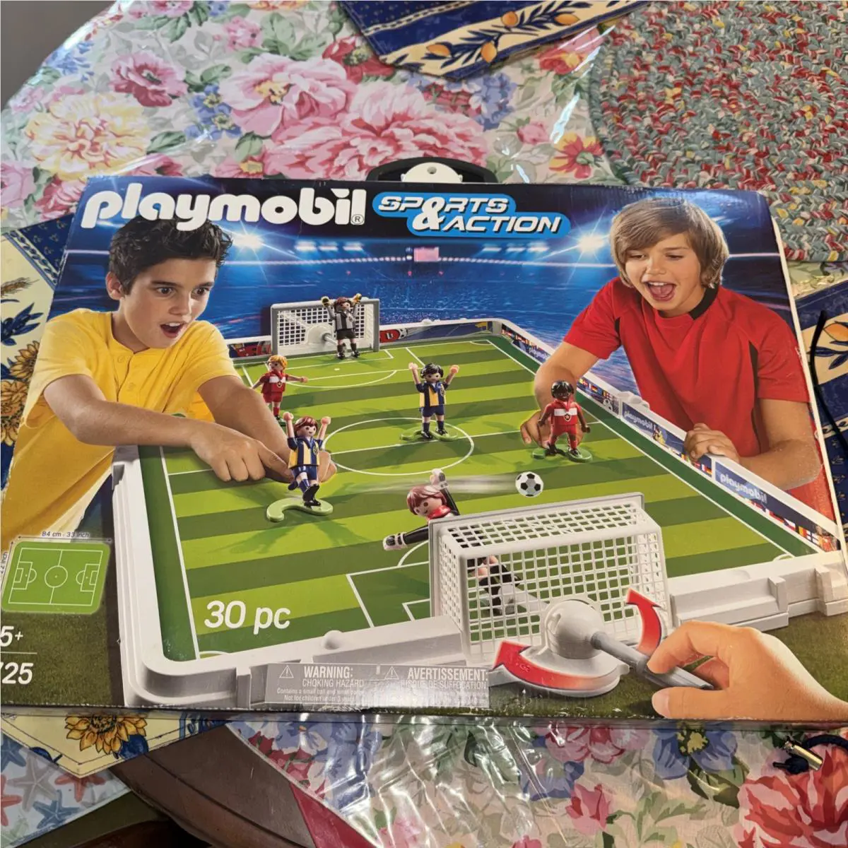 Playmobil Take Along Soccer Match Football 4725 Game Sports