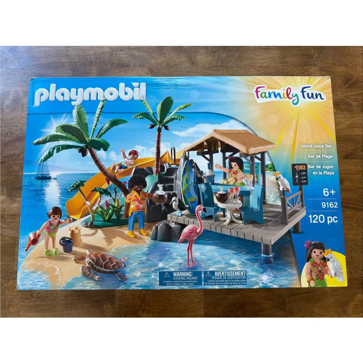 Playmobil 9162 - Family Fun - Island Juice Bar - Very Rare Oop Set