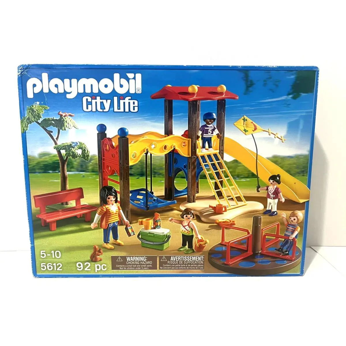 Playmobil City Life Playground Park Kids Play Set 5612 92 Pcs 5 Figures
