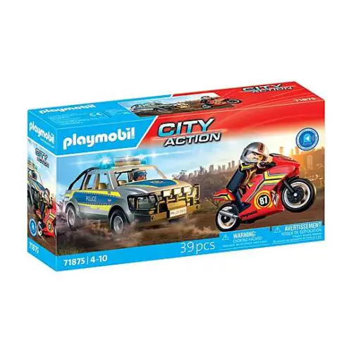 Playmobil 71875 Police Chase with Pick-up Truck