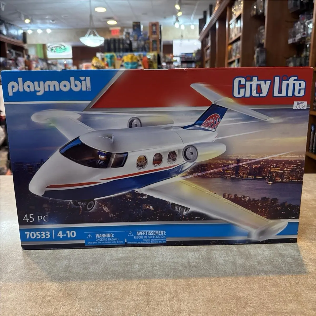 Playmobil Private Jet Plane - City Life - 70533