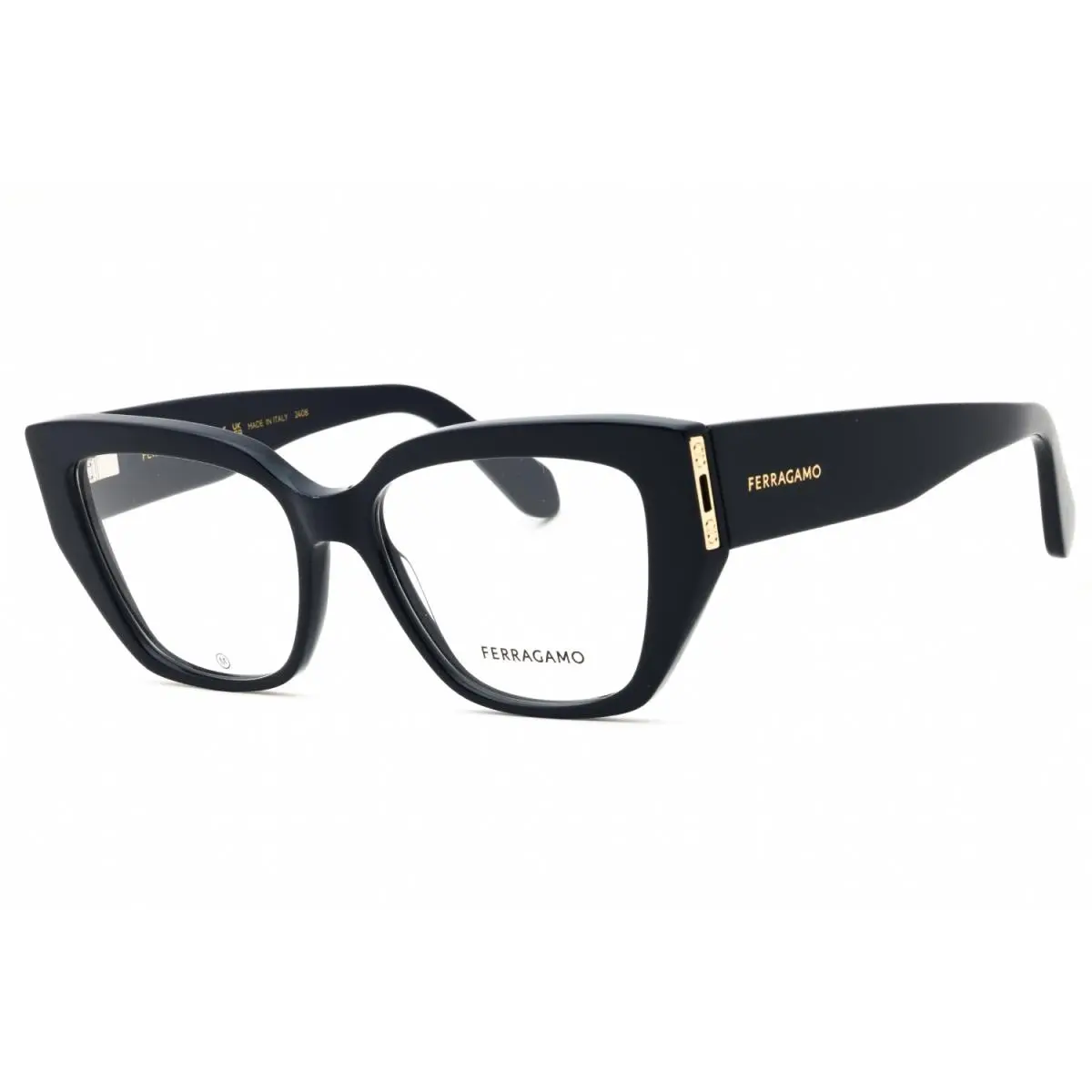 Salvatore Ferragamo SF2972-414-54 Eyeglasses Frame Size 54mm 16mm 140mm Blue Wo