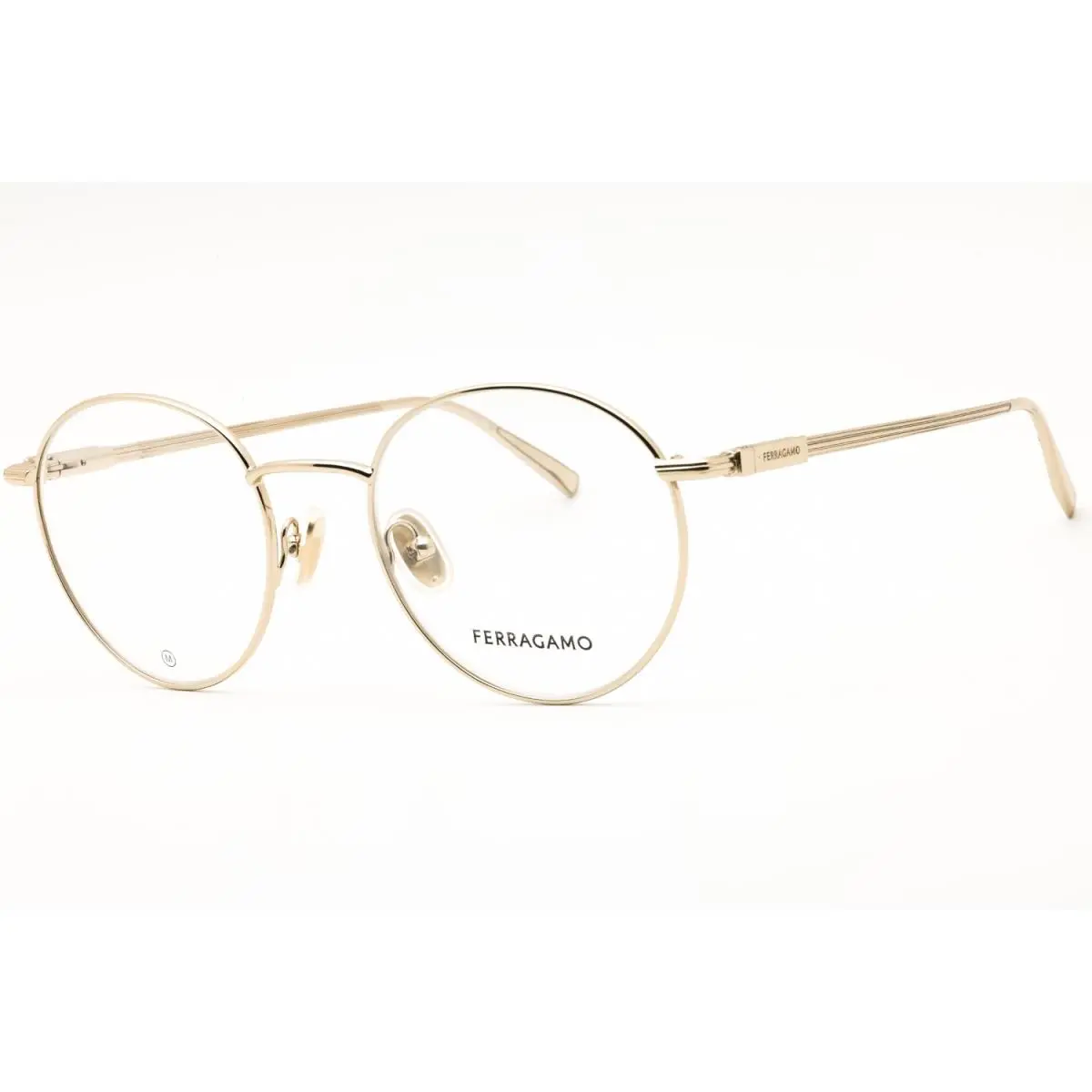 Salvatore Ferragamo SF2229-710-50 Eyeglasses Frame Size 50mm 20mm 145mm Gold Un