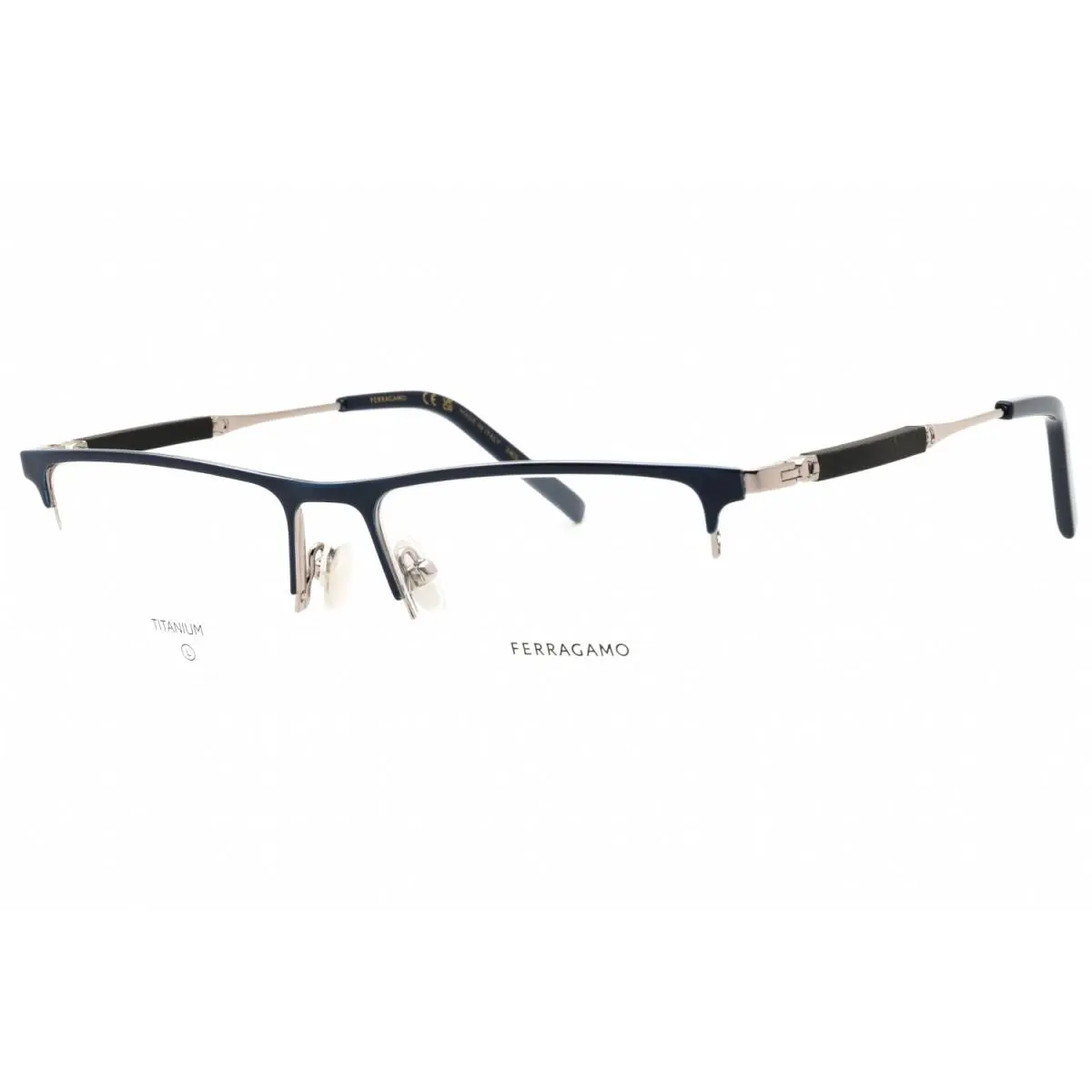 Salvatore Ferragamo SF2586-463-55 Eyeglasses Frame Size 55mm 17mm 145mm Bluerut