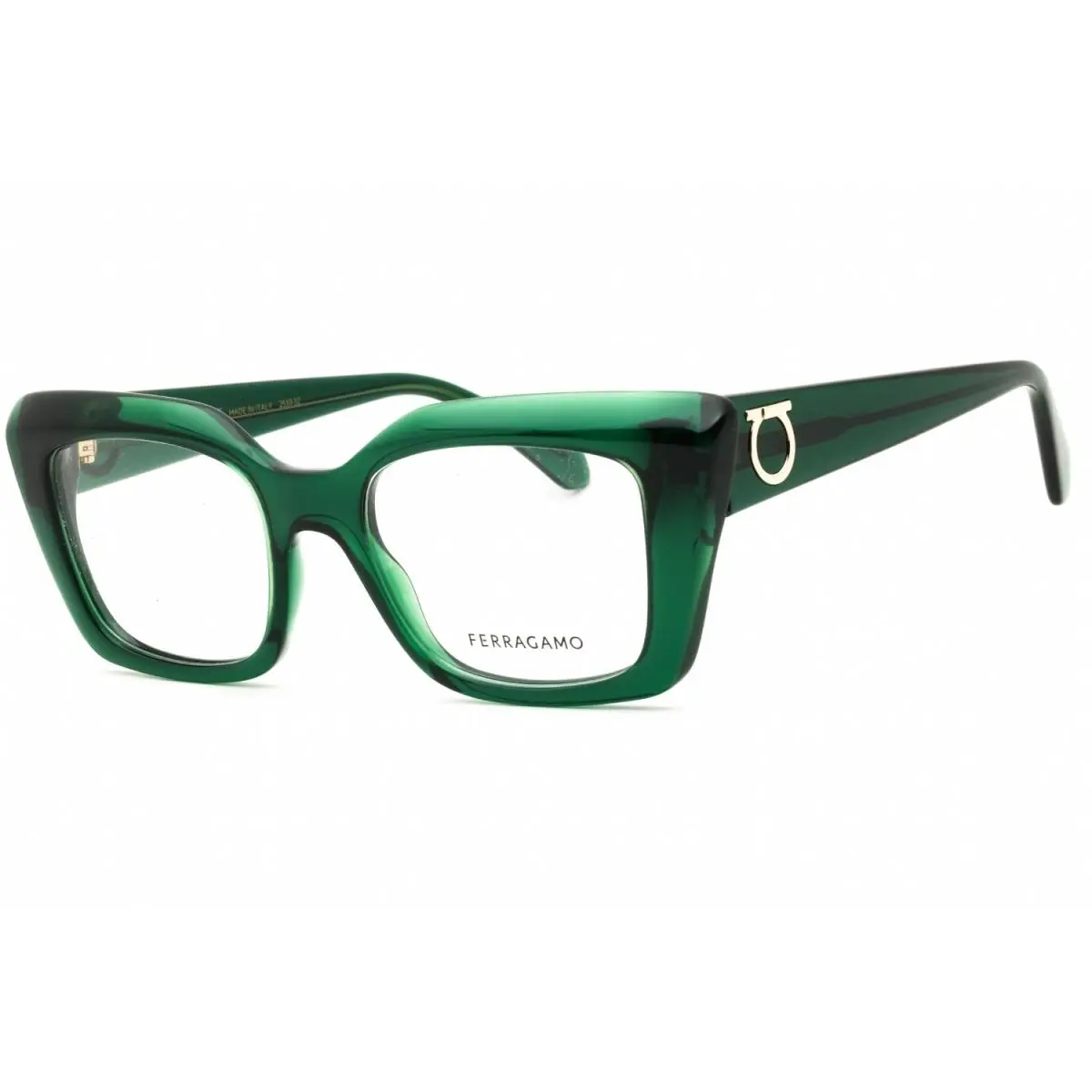 Salvatore Ferragamo SF3008-317-50 Eyeglasses Frame Size 50mm 19mm 140mm Green W