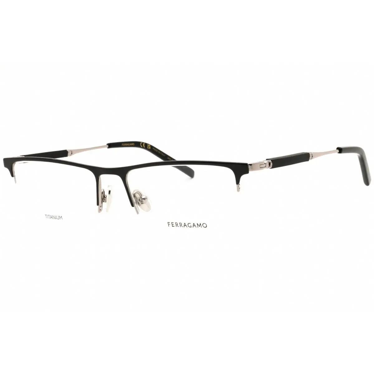 Salvatore Ferragamo SF2586-081-55 Eyeglasses Frame Size 55mm 17mm 145mm Black M