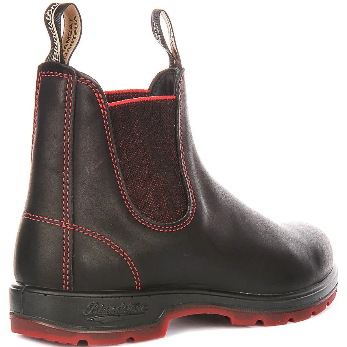 Blundstone shoes - Black Red 1