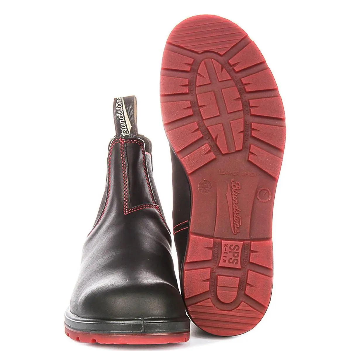 Blundstone shoes - Black Red 3