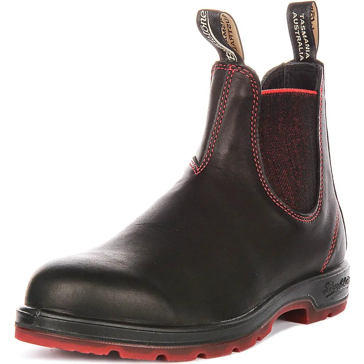 Blundstone shoes - Black Red 4