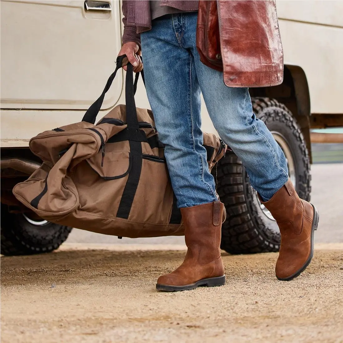 Blundstone shoes - Blundstone 2115 Vegan Boot - Vegan Boot - 2527-TEAK NUBUCK LEATHER 1