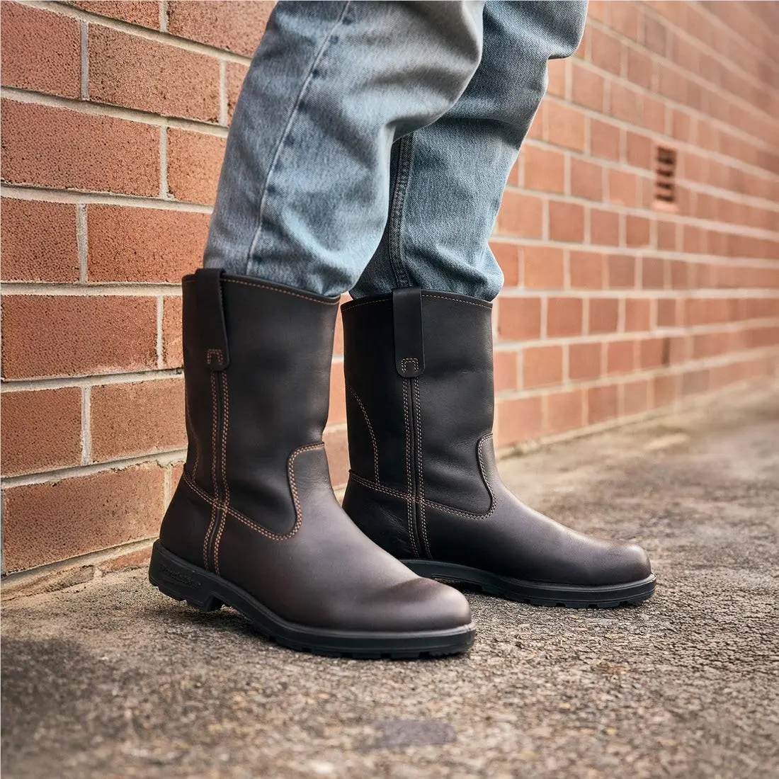 Blundstone shoes - Blundstone 2115 Vegan Boot - Vegan Boot - 2527-TEAK NUBUCK LEATHER 3