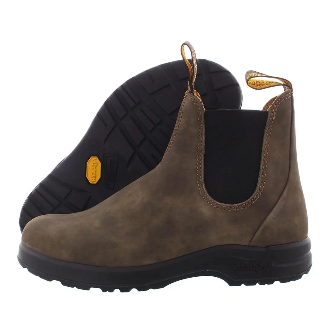 All-terrain Elastic Sided Boot Unisex Shoes Size 4.5 Color: Rustic by Blundstone