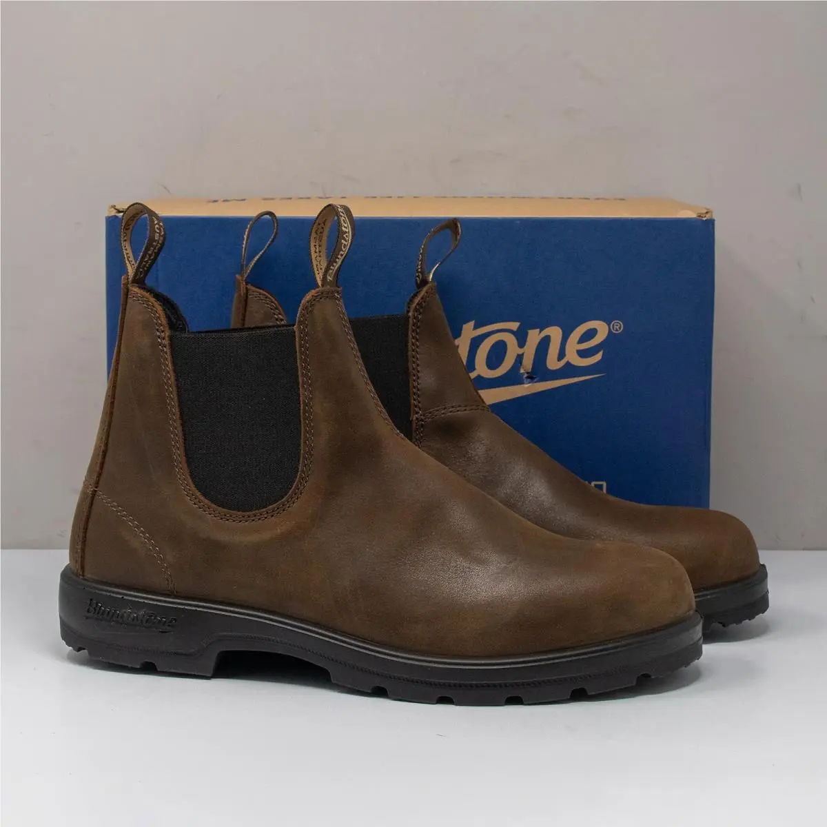 Blundstone 1609 Antique Brown Leather Boots Men`s 11 US 10 AU