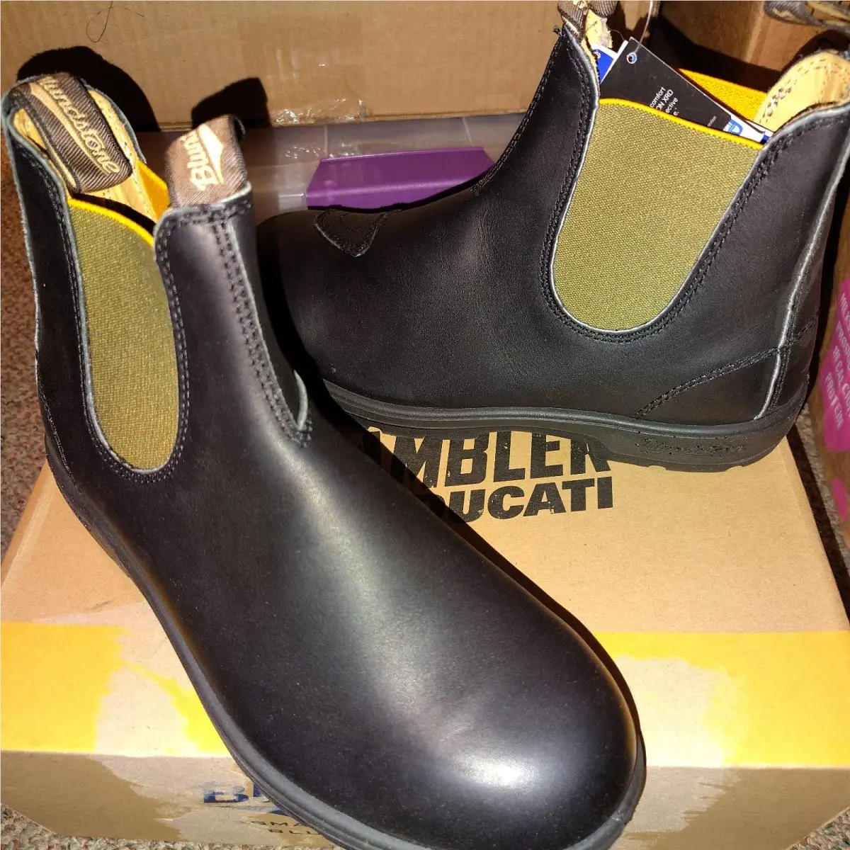Blundstone Womens Originals Chelsea Boot Black 510 Black W-size 10.5 M-8.5