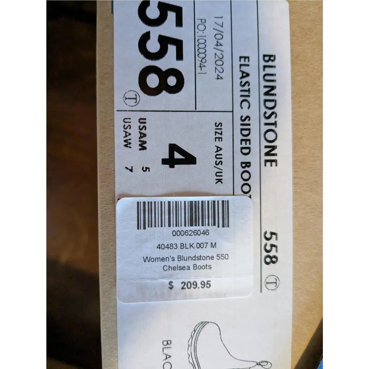 Blundstone shoes - 558 - Black 0