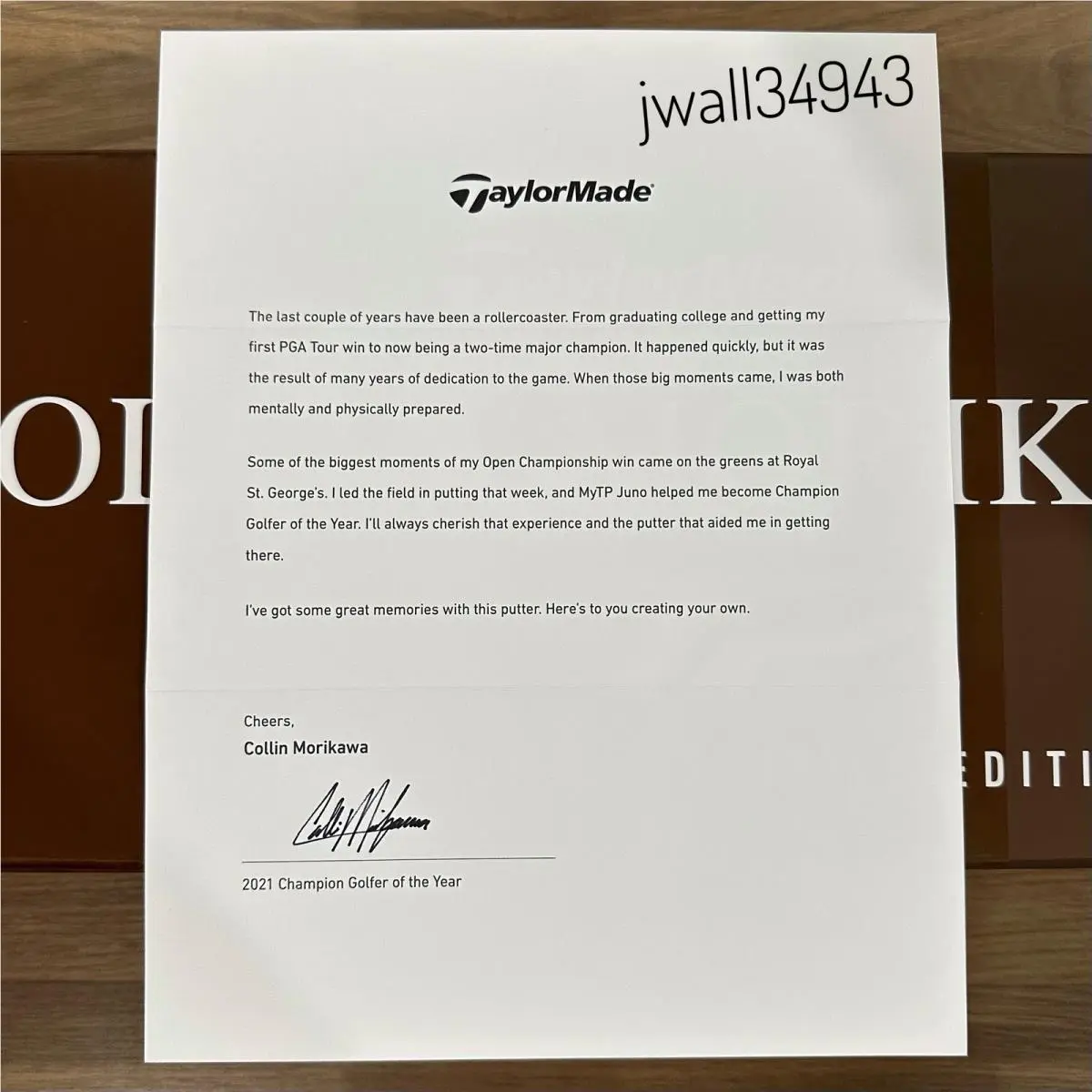 TaylorMade  - Collin Morikawa Limited Edition MYTP Juno Collection - Silver, Lie Angle: Silver 4