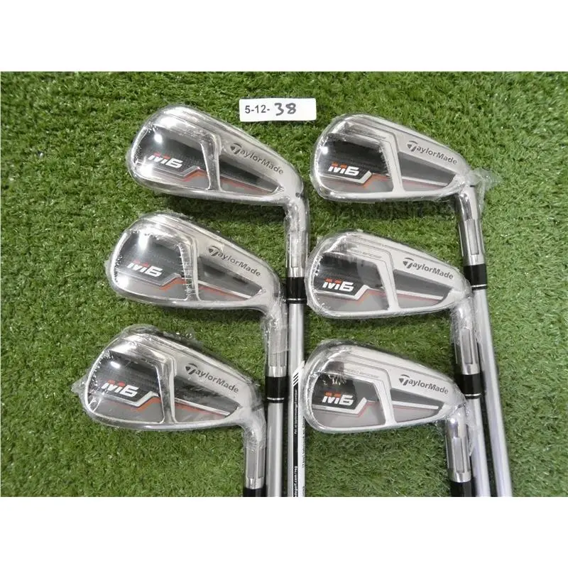 Taylormade M6 Irons 4-9 No P Wedge Tensei CK 80 Stiff Graphite Mid +1