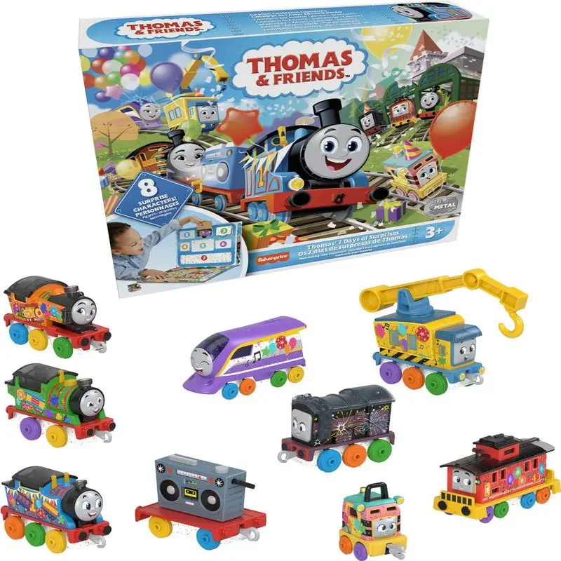 Thomas Friends Thomas Friends Toy Trains Gift Set Thomas 7 Days Of Surprises