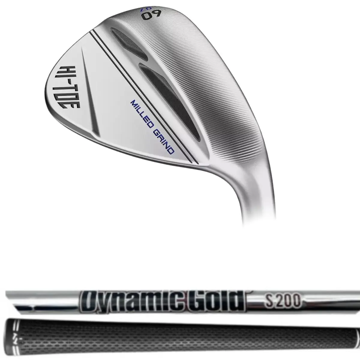 Lefty Taylormade Raw Finished Hi Toe 3 60 13 Wedge Dynamic Gold S200