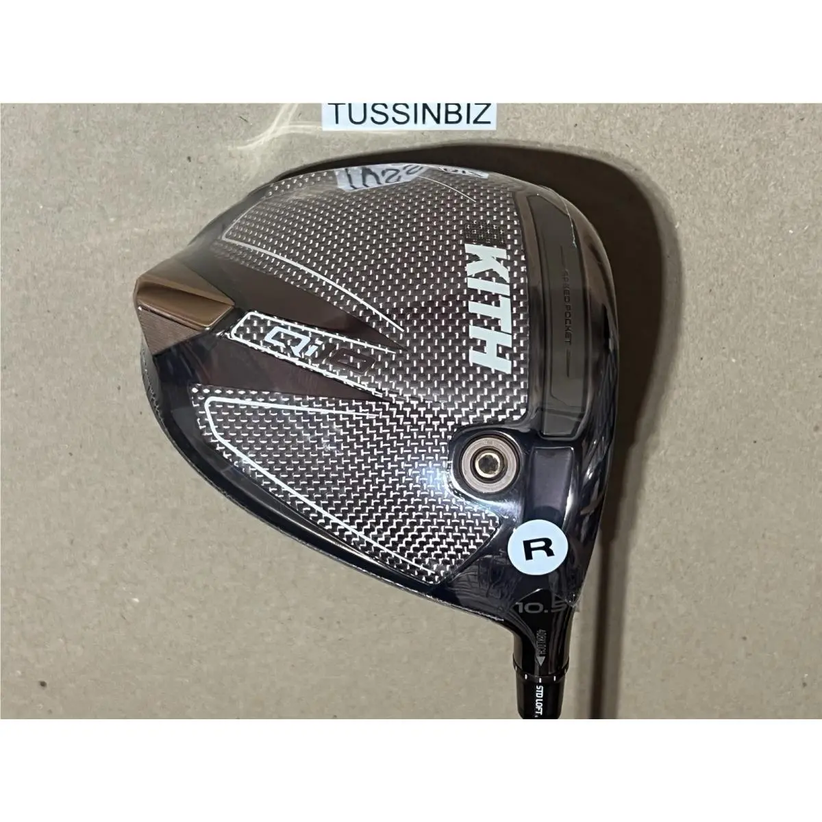 Taylormade X Kith Driver 10.5 Loft R Flex Ventus Shaft Rose Gold
