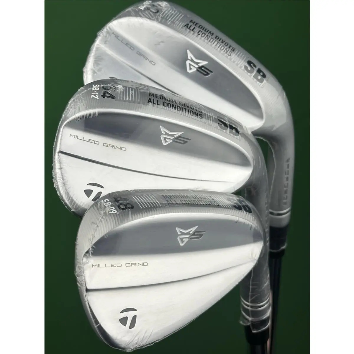 Taylormade Milled Grind 5 MG5 Wedge Set 48-09 54-12 60-10 Steel RH