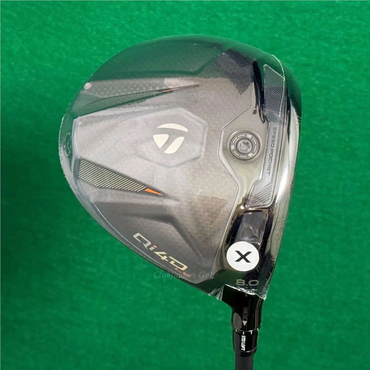 Taylormade Qi4D LS 8° Driver Reax Red HR50-X Graphite Extra Stiff w/ HC