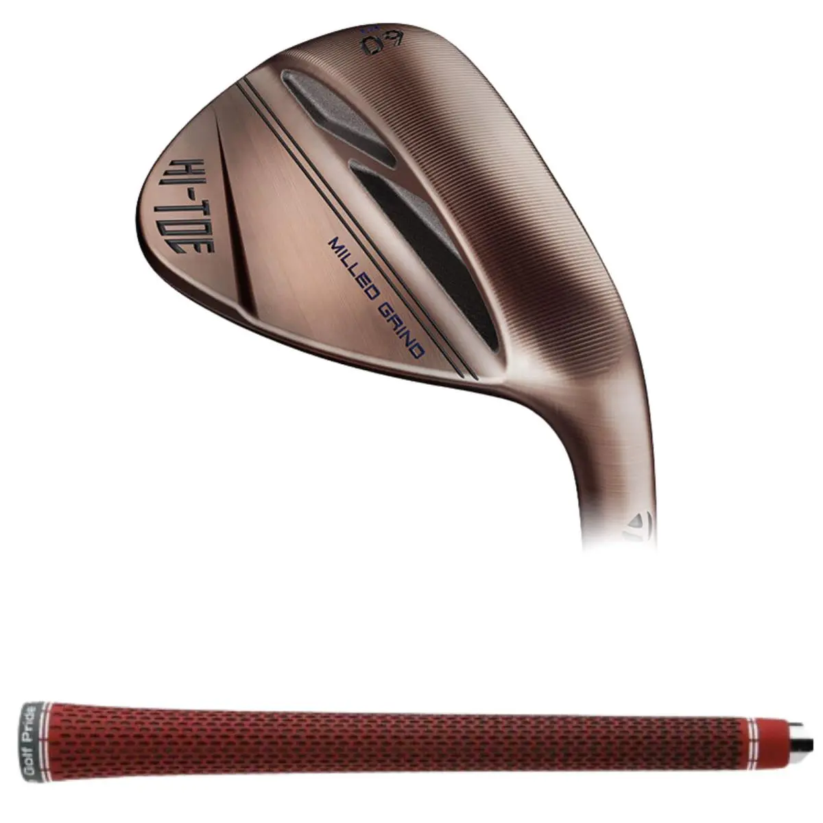 Taylormade Raw Finished Hi Toe 3 58 10 Copper Wedge Dynamic Gold S200