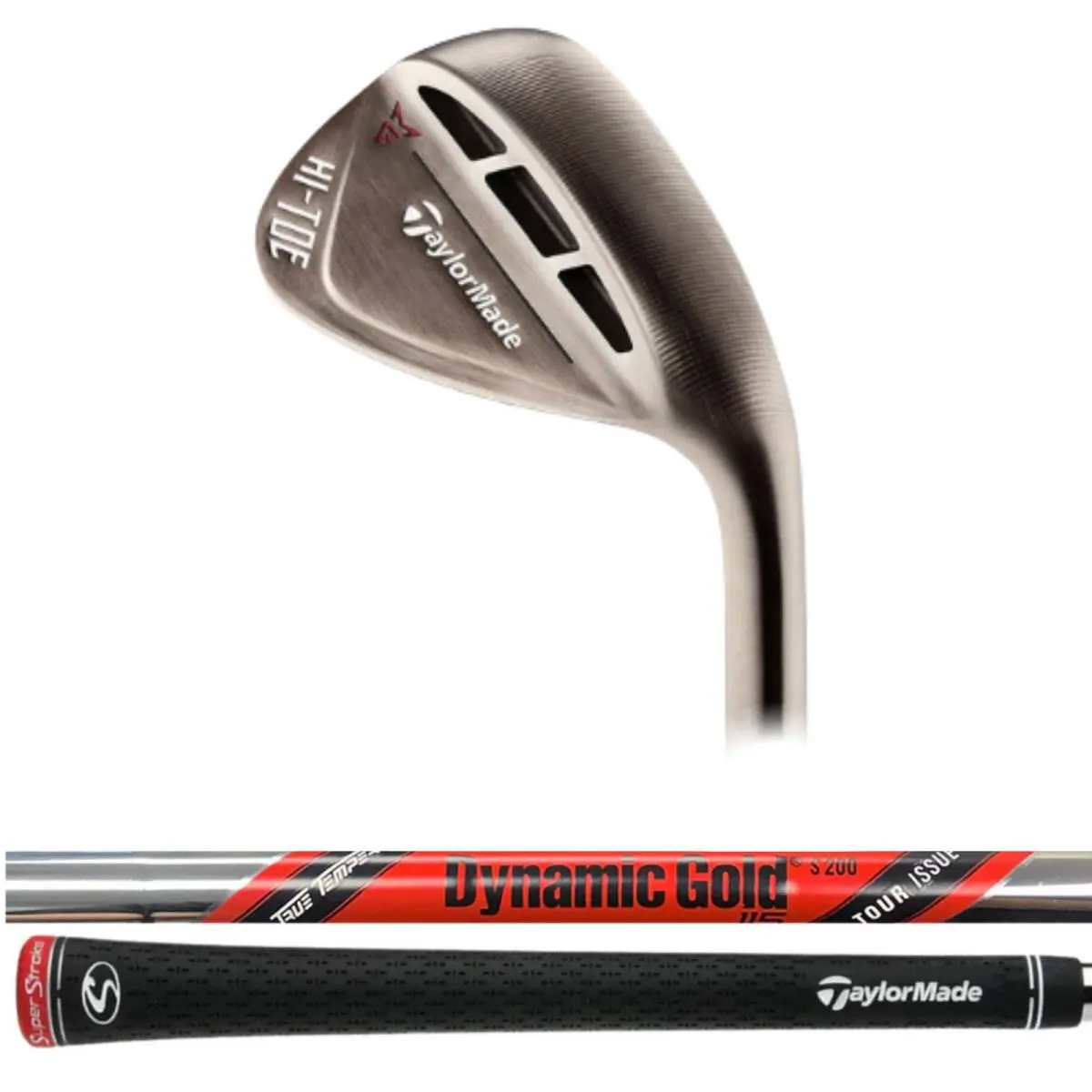 Taylormade Raw Finished Hi Toe 2 60 09 Wedge Dynamic Gold S200