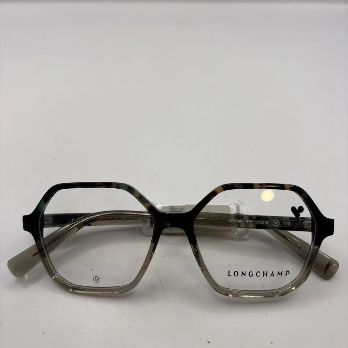 Longchamp LO2740 311 51-15-140 Olive Tortoise/gray Full Rim Eyeglasses Frame