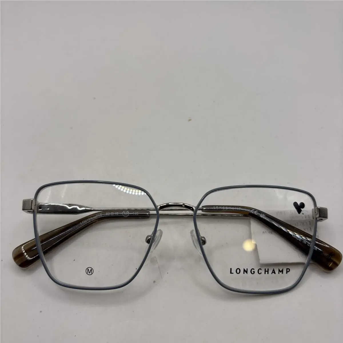 Longchamp LO2164 2164 715 Light Gold Blue 52-15-140 Eyeglasses Frames
