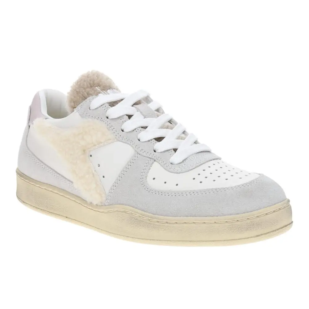Diadora shoes - diadora Mi Basket Low Chalet Lace Up - 181236-20006 - White 5