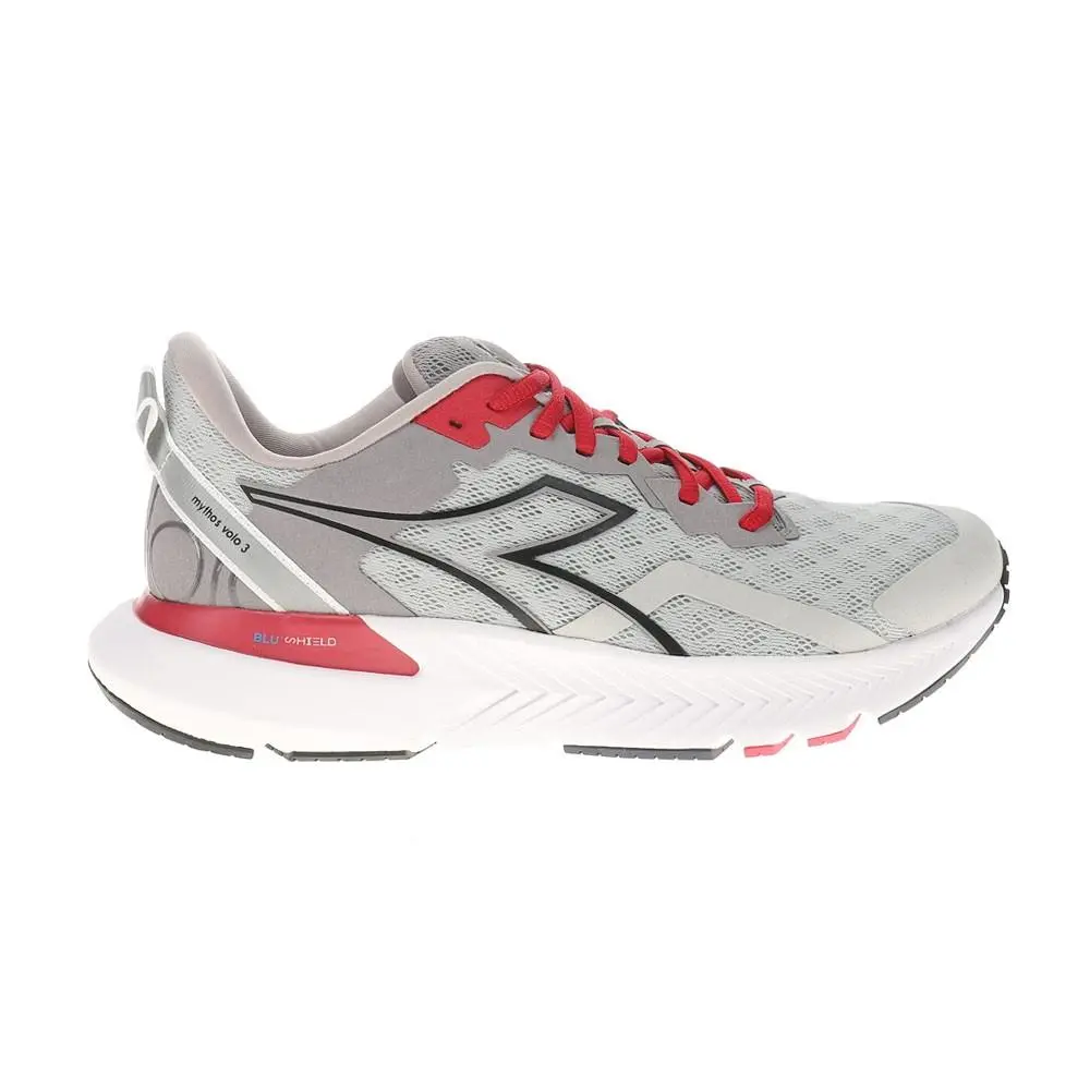 Diadora shoes - diadora Mythos Blushield Volo 3 Running - 179090-D0483 - Grey 4