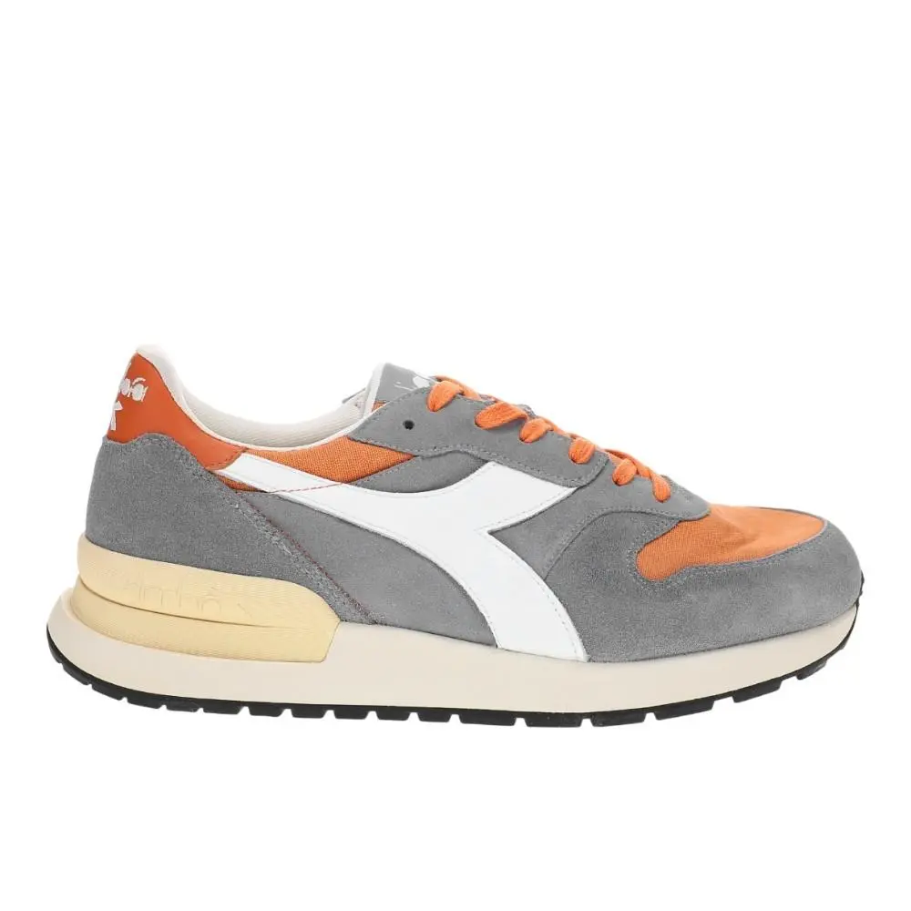 Diadora Conquest C Stone Wash Lace Up Mens Gold Sneakers Casual Shoes 180468-40