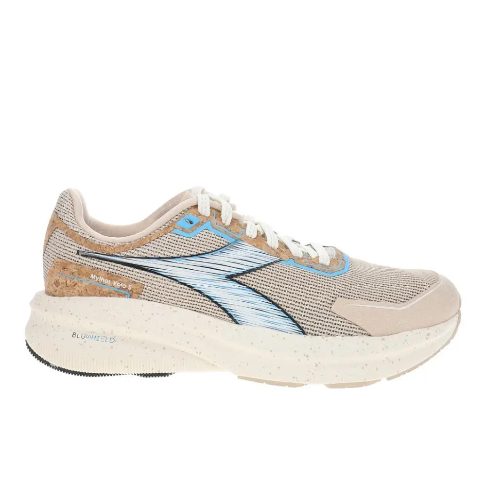 Diadora Mythos Blushield Volo 5 W 2030 Running Womens Beige Sneakers Athletic S