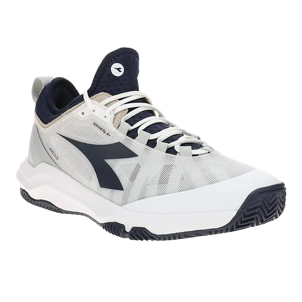 Diadora shoes - diadora Speed Blushield Fly 4+ Clay Tennis - 179509-C1494 - White 0