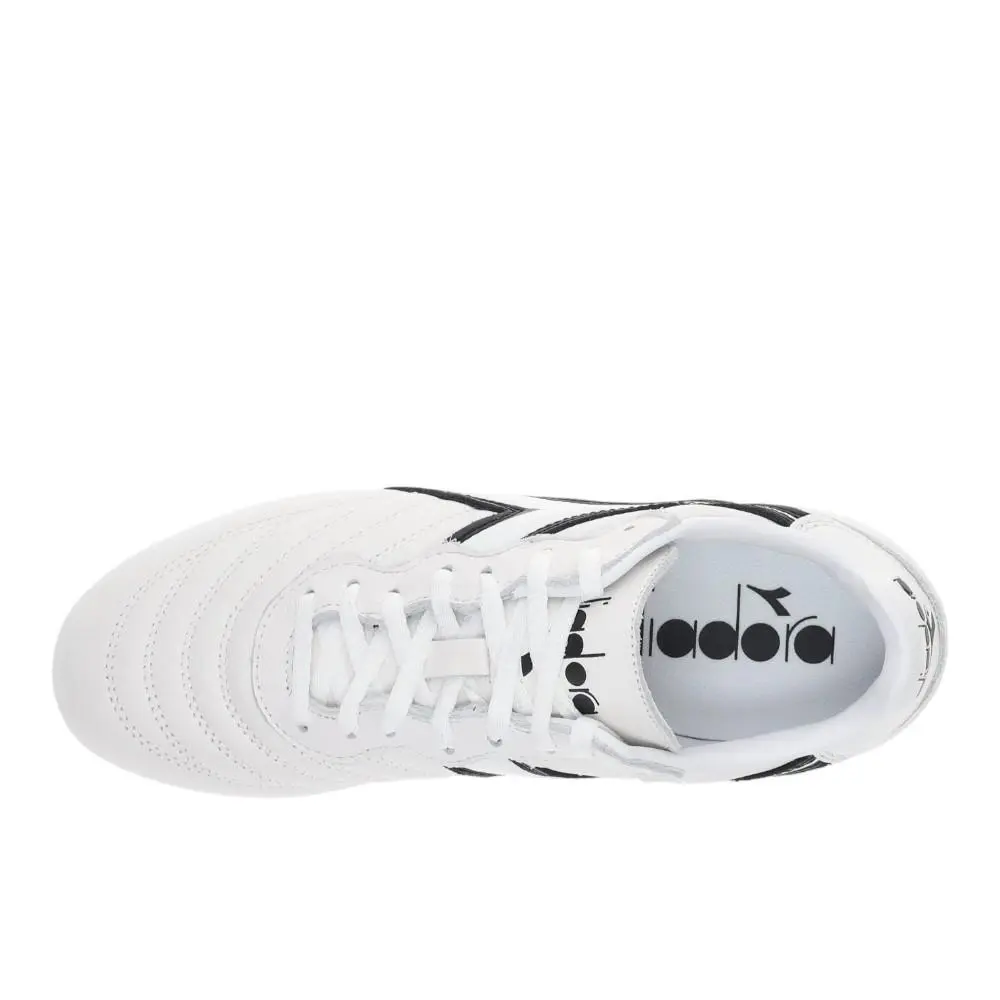 Diadora shoes - diadora Brasil Lt Mph Soccer Cleats - 180696-C0351 - White 2