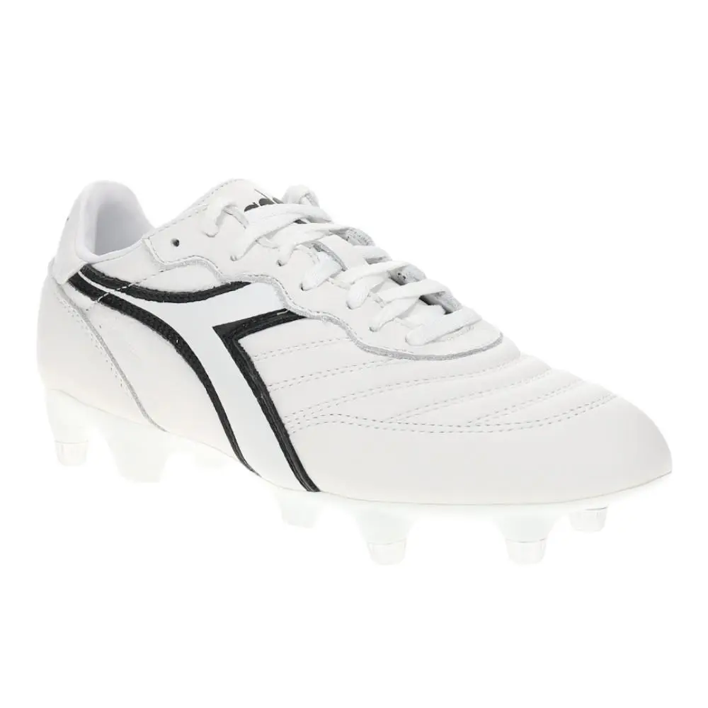Diadora shoes - diadora Brasil Lt Mph Soccer Cleats - 180696-C0351 - White 7