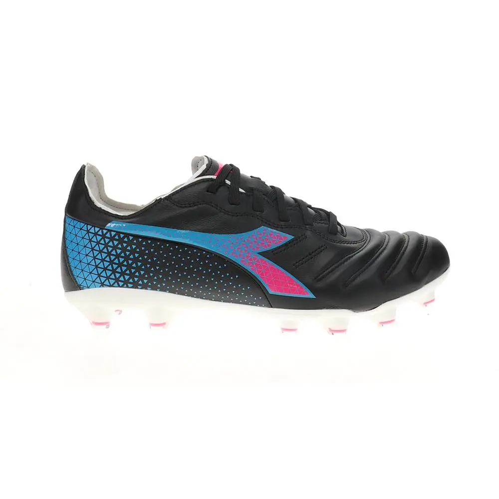 Diadora Brasil Elite Gr Lt Lp12 Soccer Cleats Womens Black Sneakers Athletic Sho