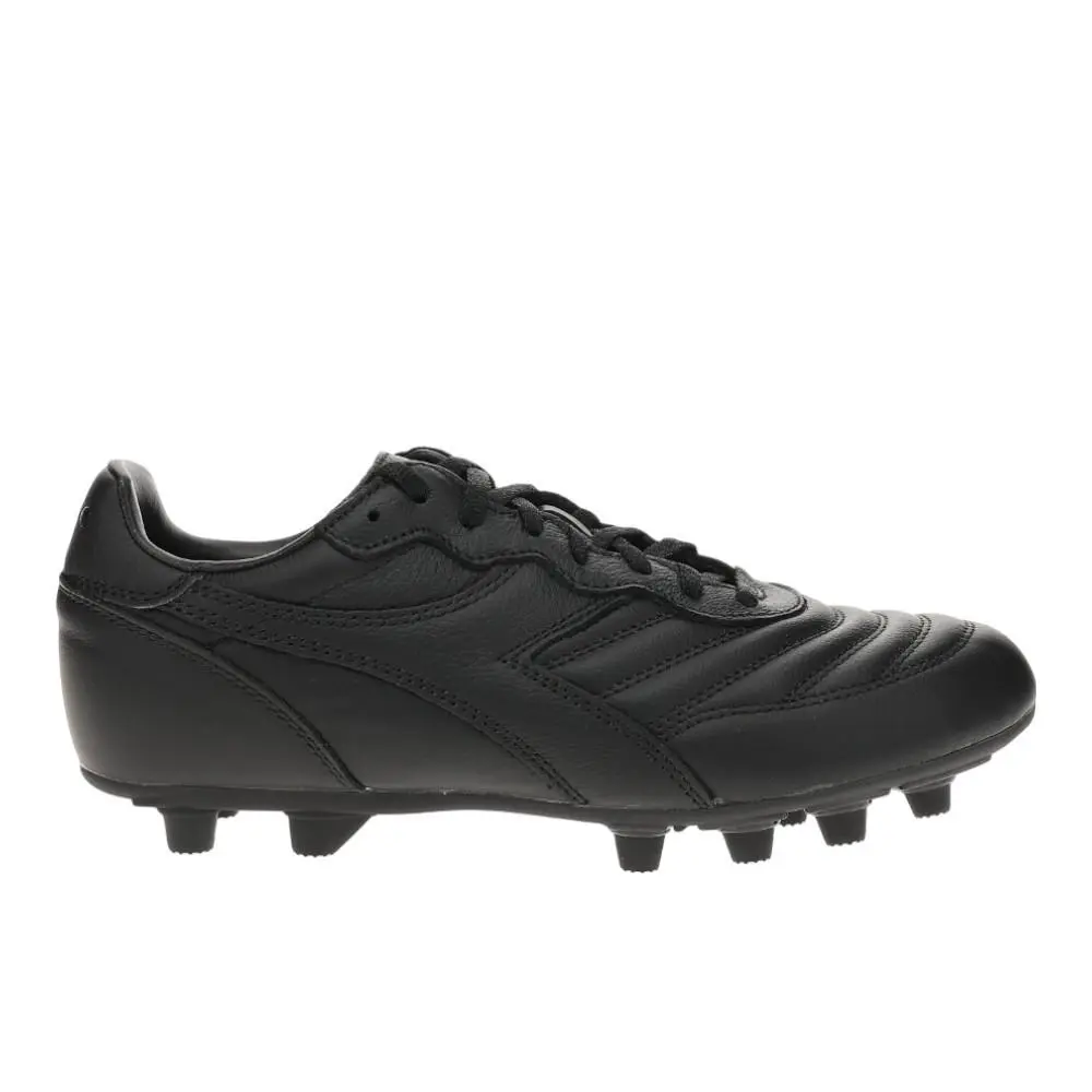 Diadora Brasil Lt Plus Mdpu Soccer Cleats Mens Black Sneakers Athletic Shoes 177