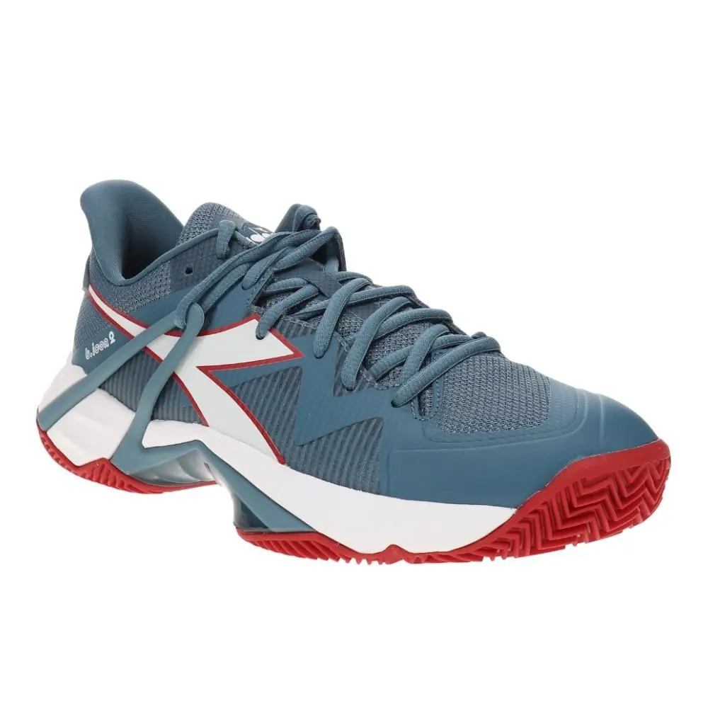 Diadora shoes - diadora B.Icon 2 Clay Tennis - 179106-D0843 - Blue 5