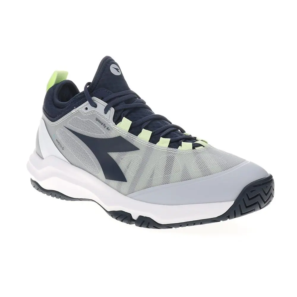 Diadora shoes - diadora Speed Blushield Fly 4 Plus All Ground Tennis - 179507-D1035 - Grey 0