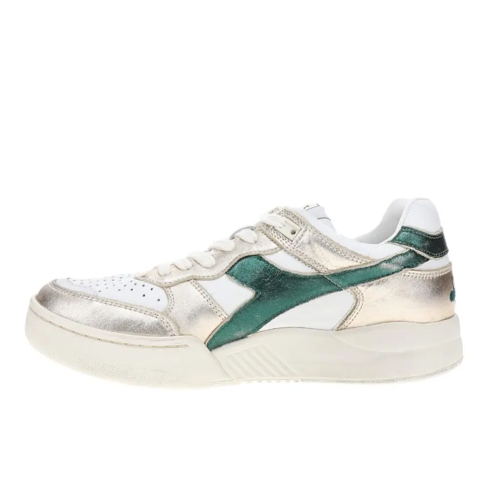 Diadora shoes - diadora B.560 Metal Mix Lace Up - 182502-D0283 - Gold 1