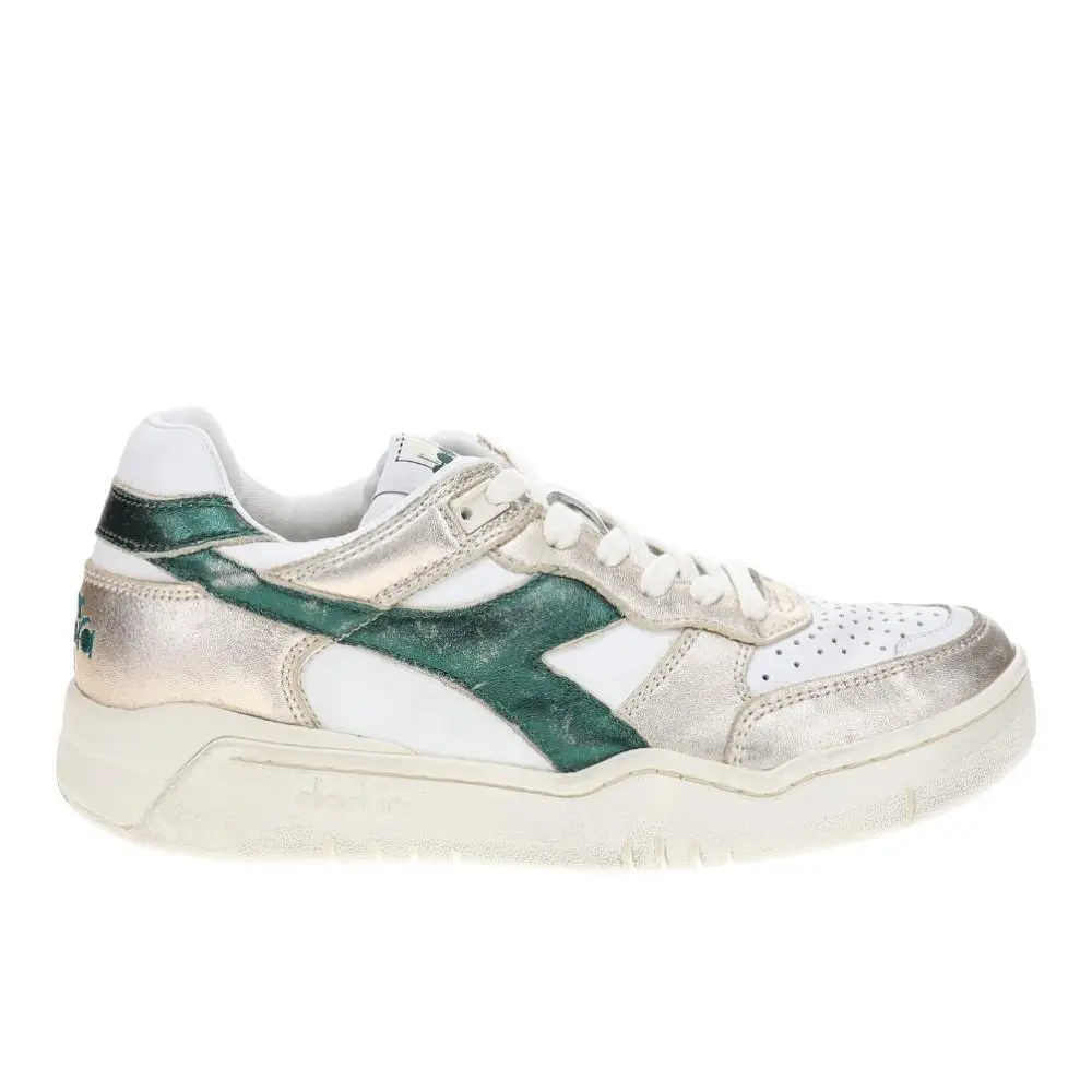 Diadora shoes - diadora B.560 Metal Mix Lace Up - 182502-D0283 - Gold 4