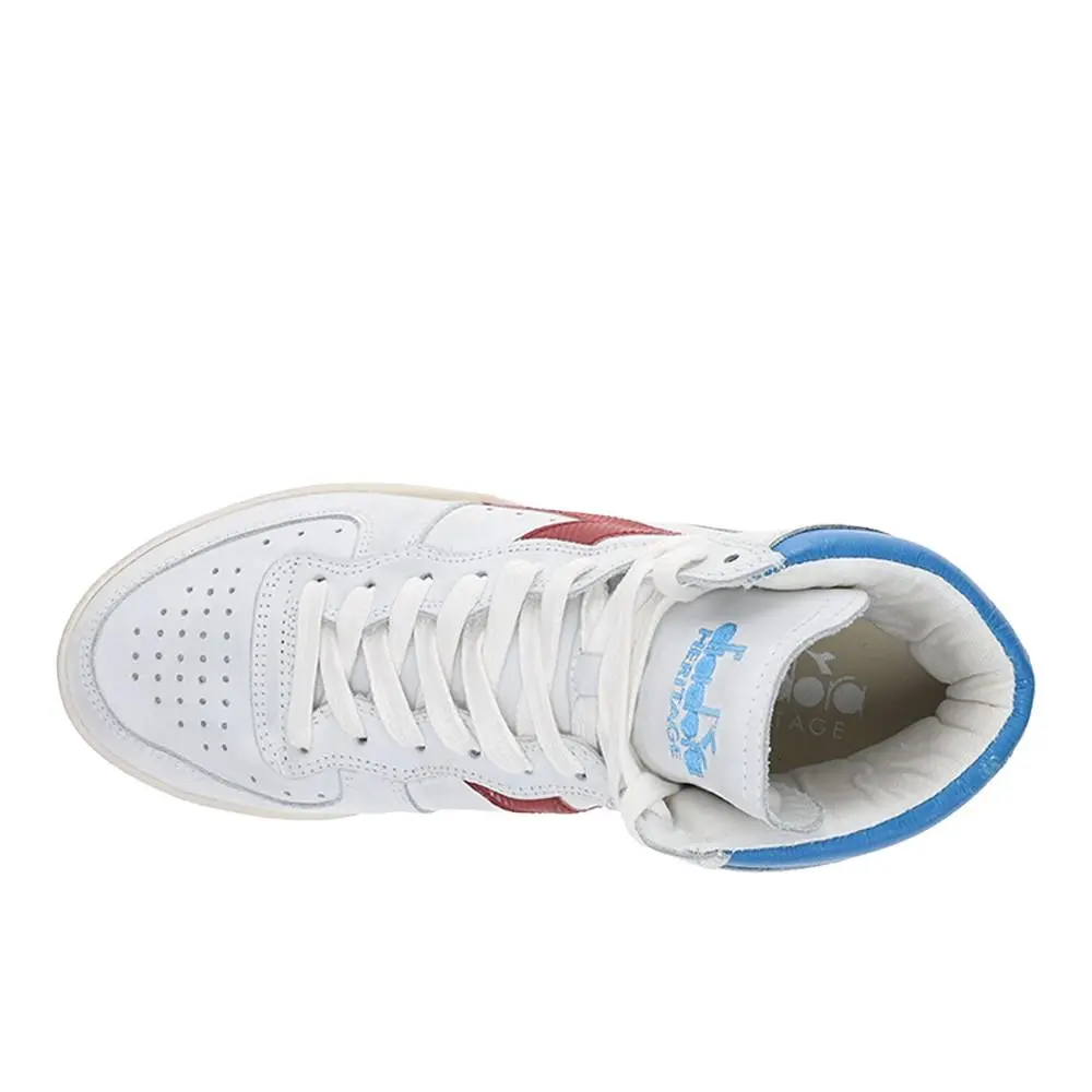Diadora shoes - diadora Mi Basket Used High Top - 158569-C0803 - White 2